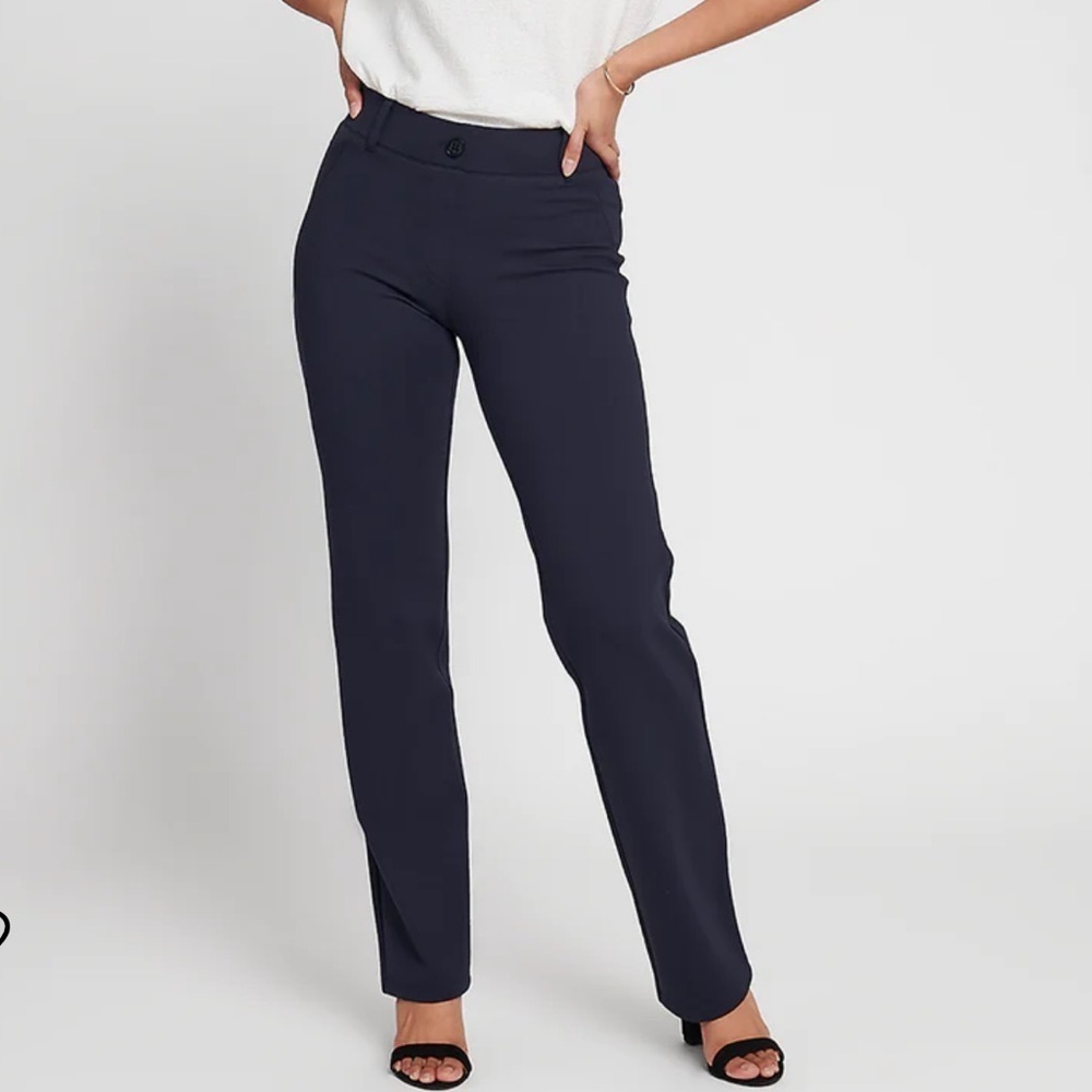 Betabrand Classic Dress Pant Yoga Pant Straight size small petite